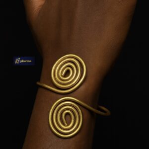 Bracelet spirale en Laiton