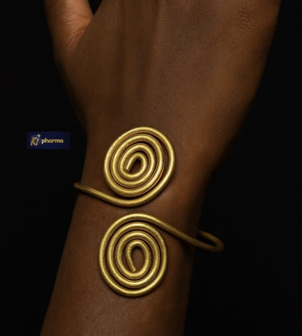 Bracelet spirale en Laiton